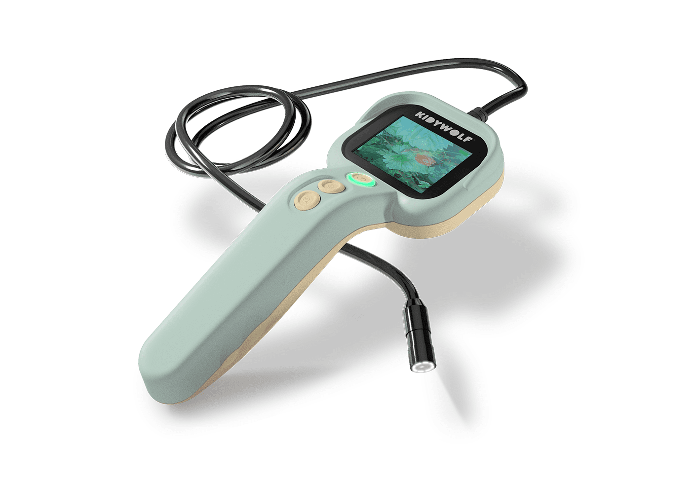 Kidywolf - Flexibilní kamera Kidyexplore - zelená