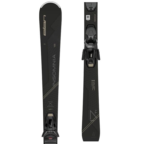 Elan INSOMNIA 17 TI SX + EL 10.0 Dámské sjezdové lyže, černá, velikost