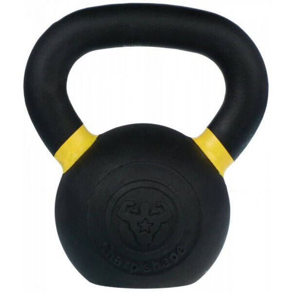 SHARP SHAPE KETTLEBELL 12 KG Kettlebell, černá, velikost 12 KG
