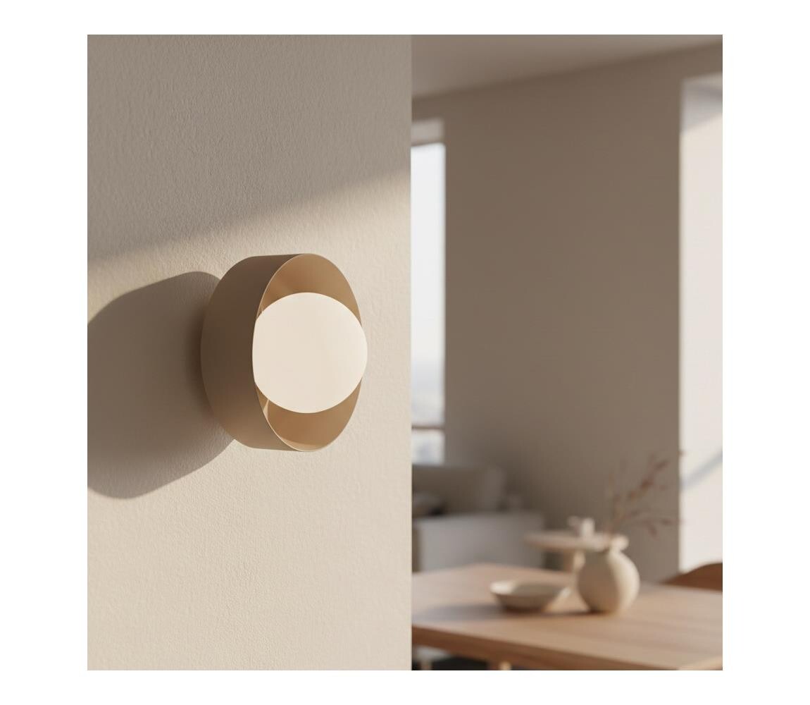 EMIBIG Nástěnné svítidlo OZZY 1xG9/8W/230V béžová 1537/K1