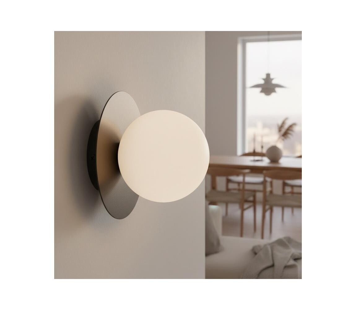 EMIBIG Nástěnné svítidlo AMERICANA 1xG9/8W/230V černá 1553/K1