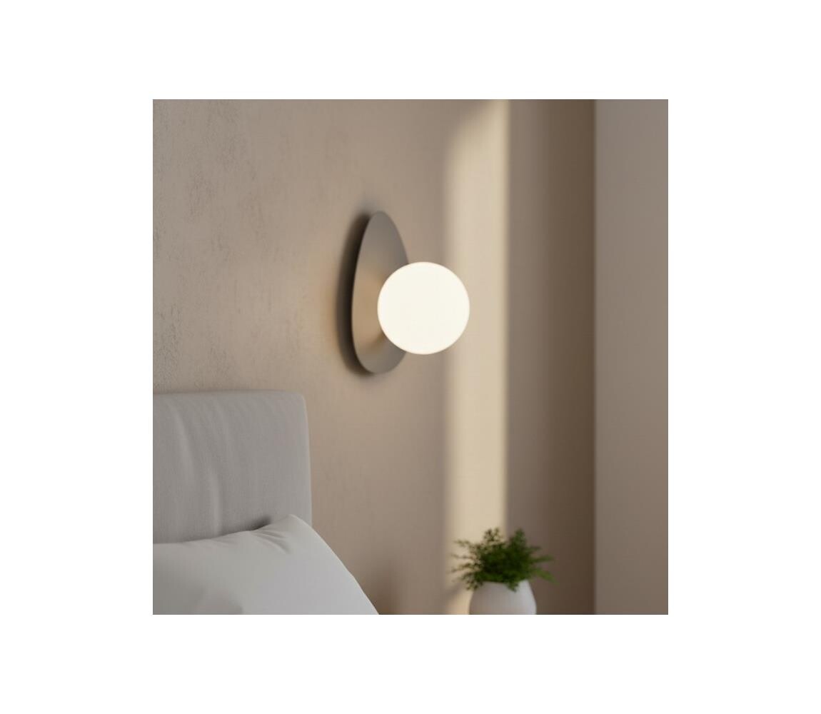 EMIBIG Nástěnné svítidlo OVO 1xG9/8W/230V šedá 1530/K1