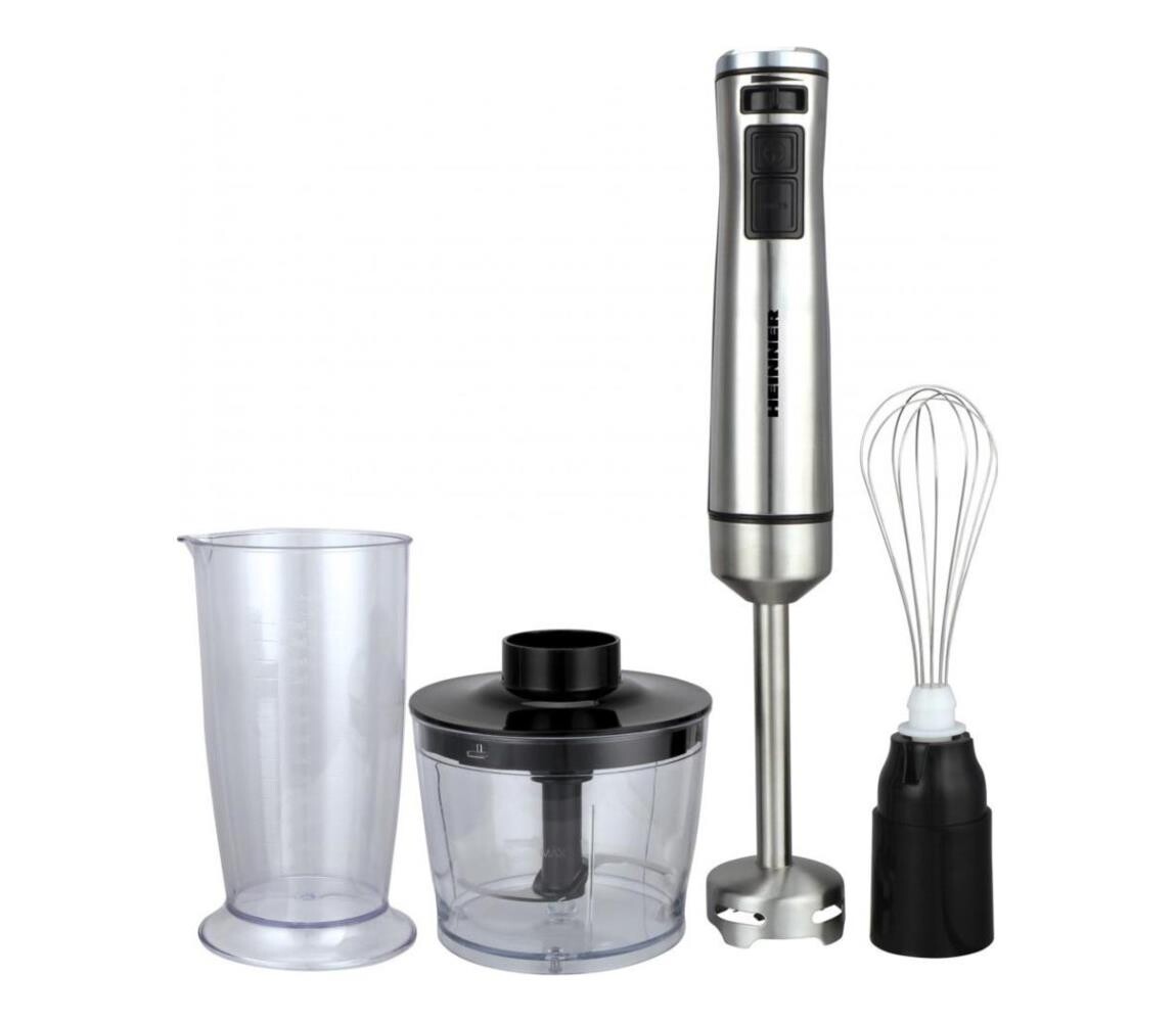 Heinner HHB-DC1000SSBK - Tyčový mixér 1000W/230V matný chrom HHB-DC1000SSBK