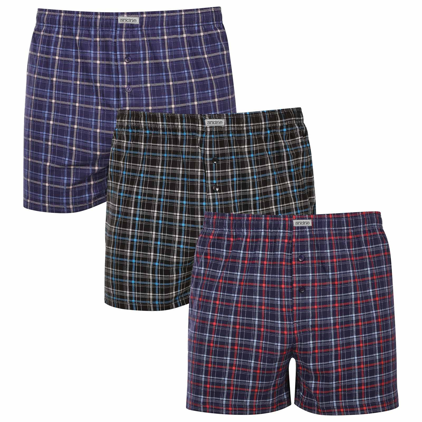 3PACK pánské trenky Andrie vícebarevné (PS 5920) XL, trenýrky