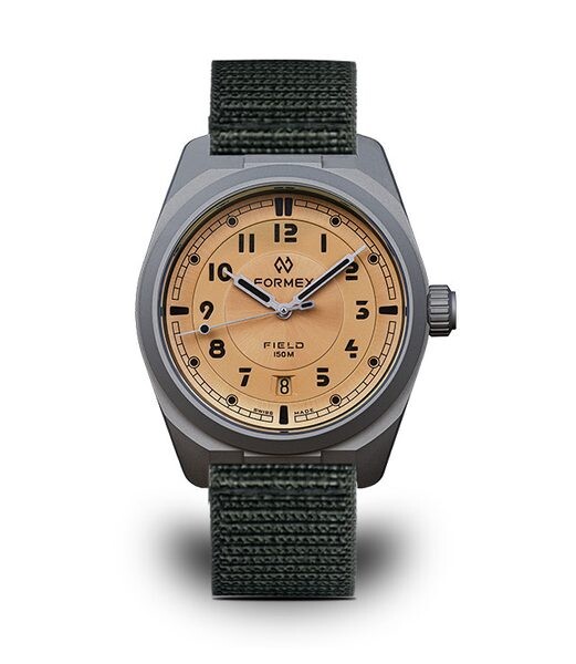 Formex Field Automatic Gen 2 Golden Honey Nylon-Velcro Khaki Green 0660.1.6585.877