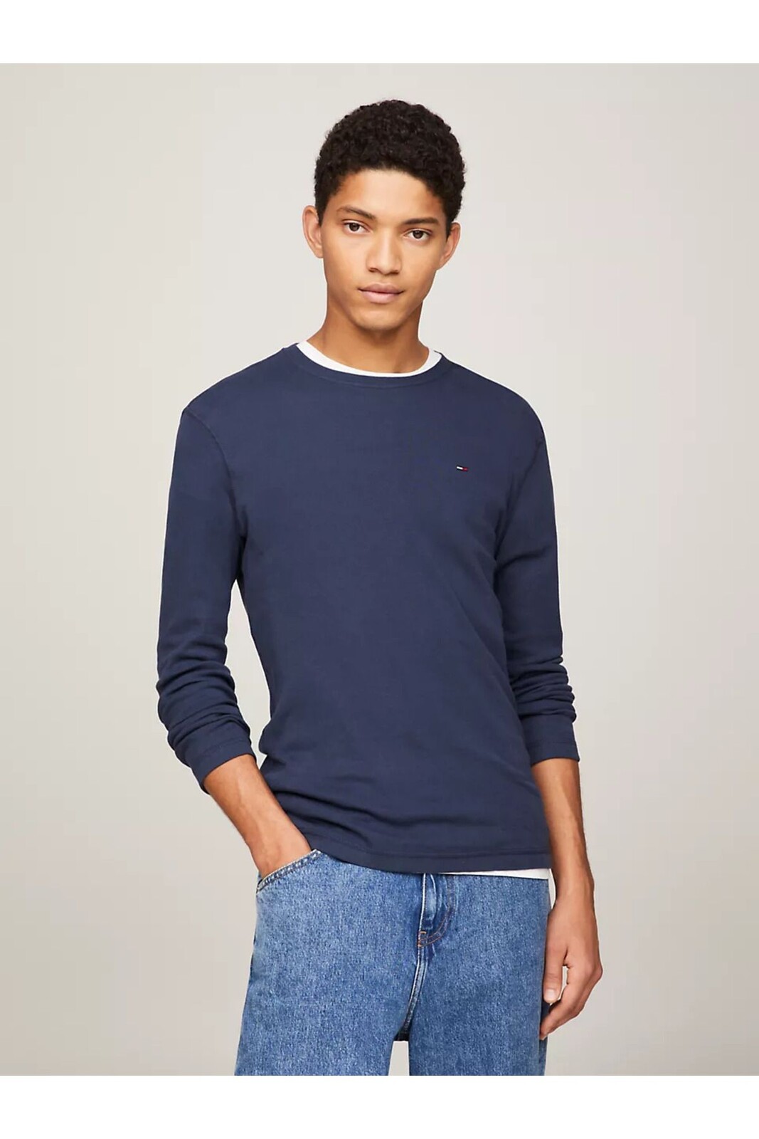 Tommy Hilfiger TJM ORIGINAL RIB LONGSLEEVE TEE