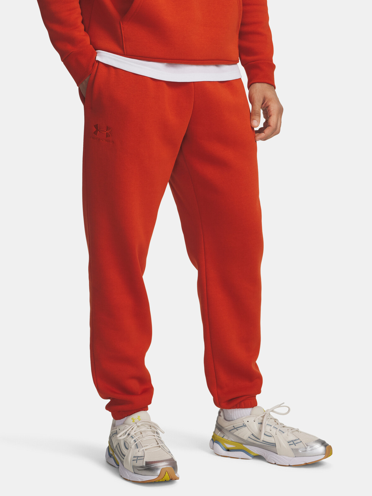 Pánské tepláky Under Armour UA Icon Fleece Jogger-ORG - Pánské