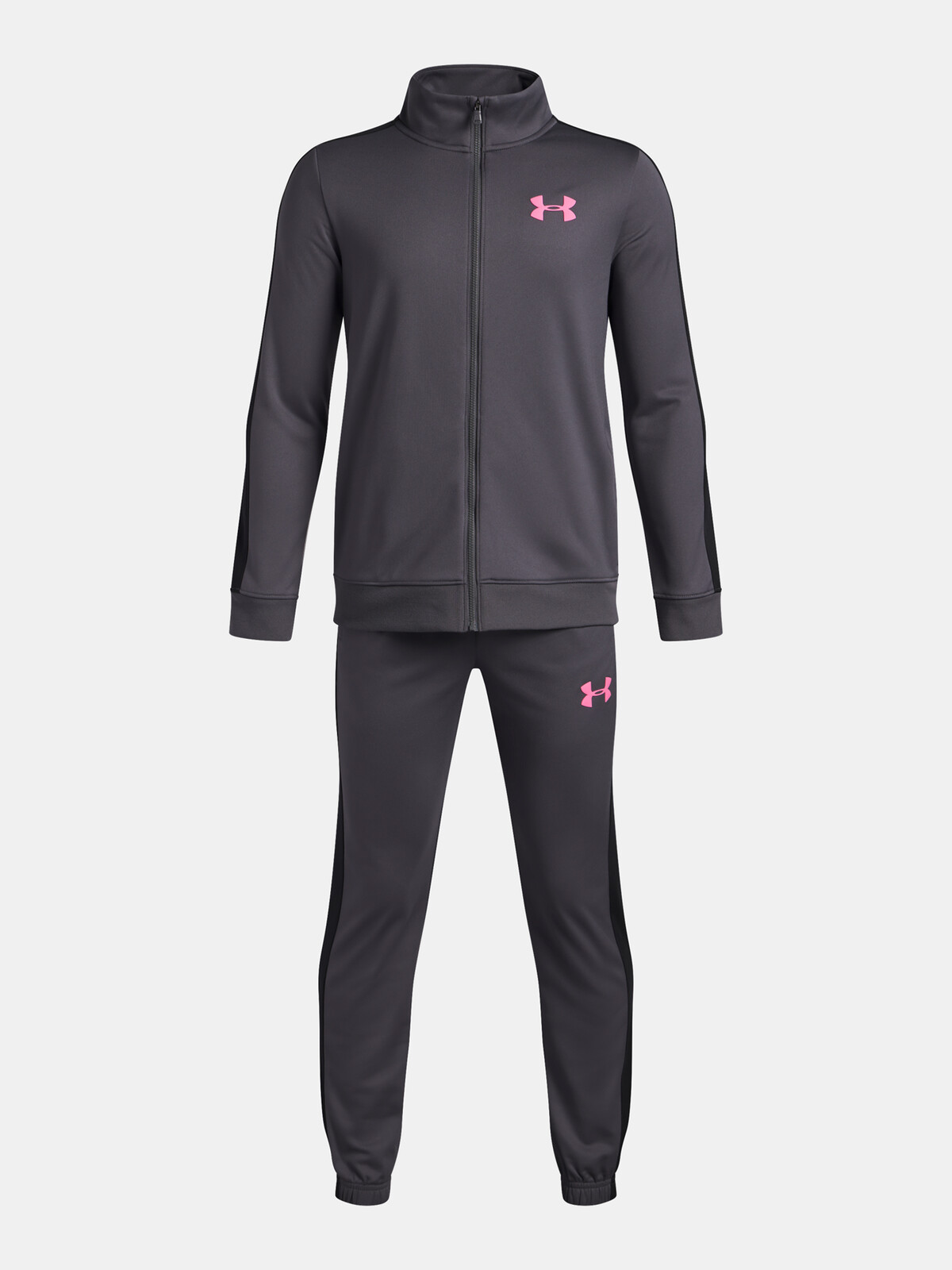 Chlapecká souprava Under Armour UA Rival Knit Track Suit-GRY - Kluci