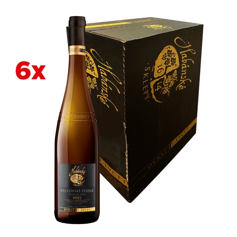 Habánské sklepy Rulandské šedé 2022 pozdní sběr karton 6 ks - BLACK FRIDAY