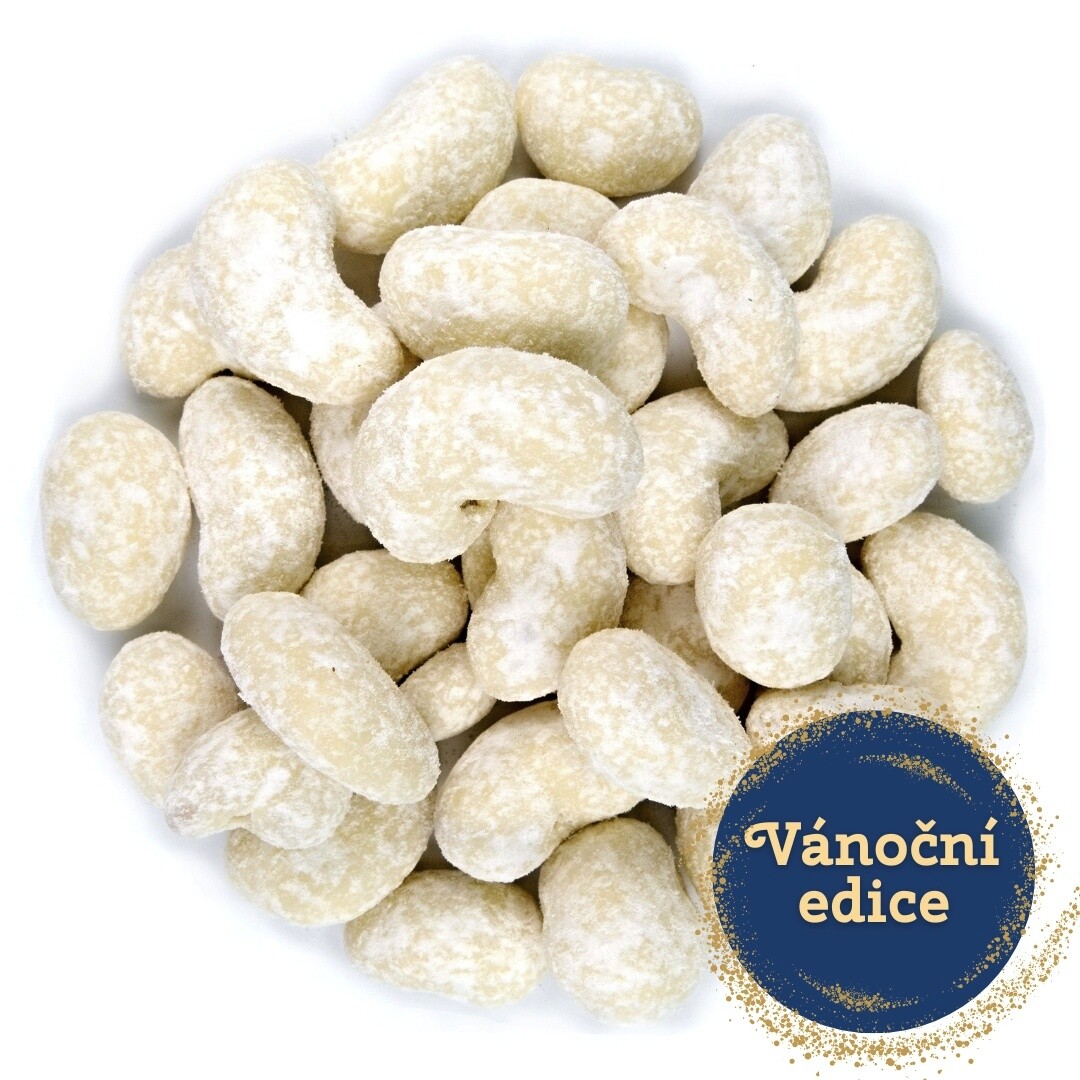 NUTSMAN Kešu s příchutí vanilkového rohlíčku - Vánoční edice Množství: 125 g