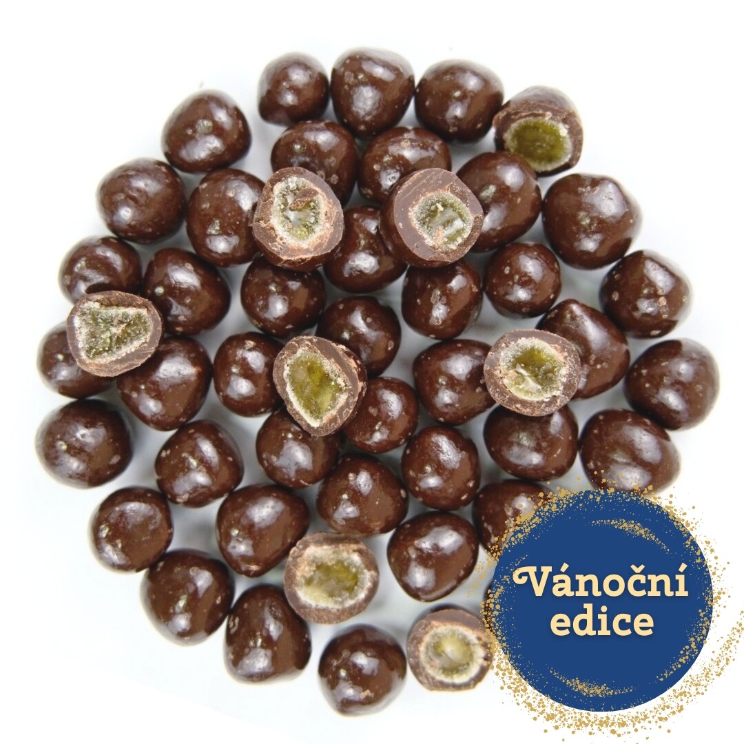 NUTSMAN Želé banánky v mléčné čokoládě - Vánoční edice Množství: 125 g