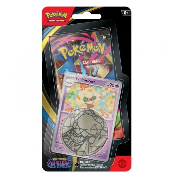 Pokémon Phantasmal Flames - Checklane Blister - Whimsicott