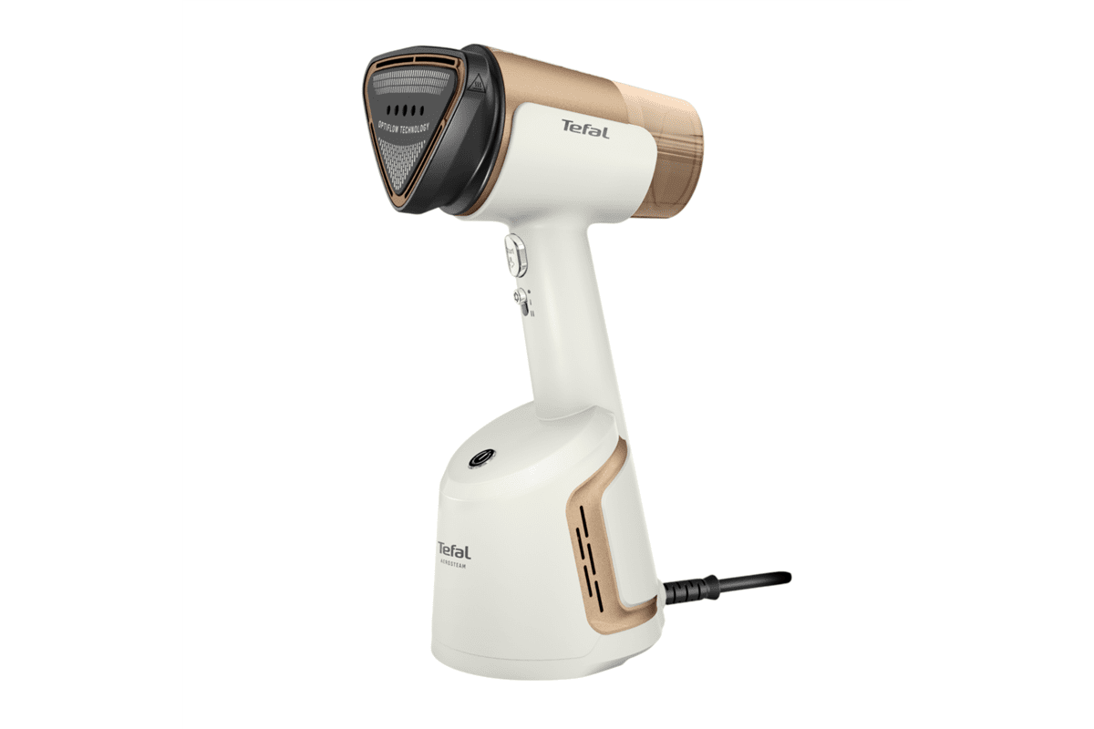 Nasávací ruční napařovač a žehlička 2v1 Tefal AeroSteam DT9820F0 Bíla/Zlatá