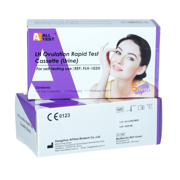 Ovulační test LH, 5 ks -  EXSPIRACE 30. 11. 2025