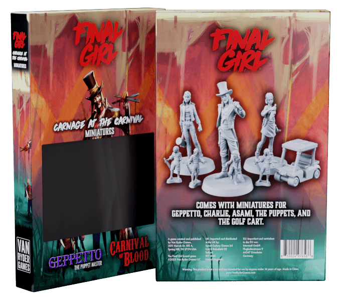 Van Ryder Games Final Girl: Carnage at the Carnival Miniatures