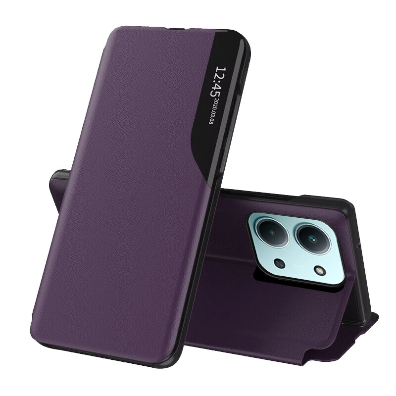 Techsuit eFold pouzdro pro Xiaomi Redmi 15C fialové
