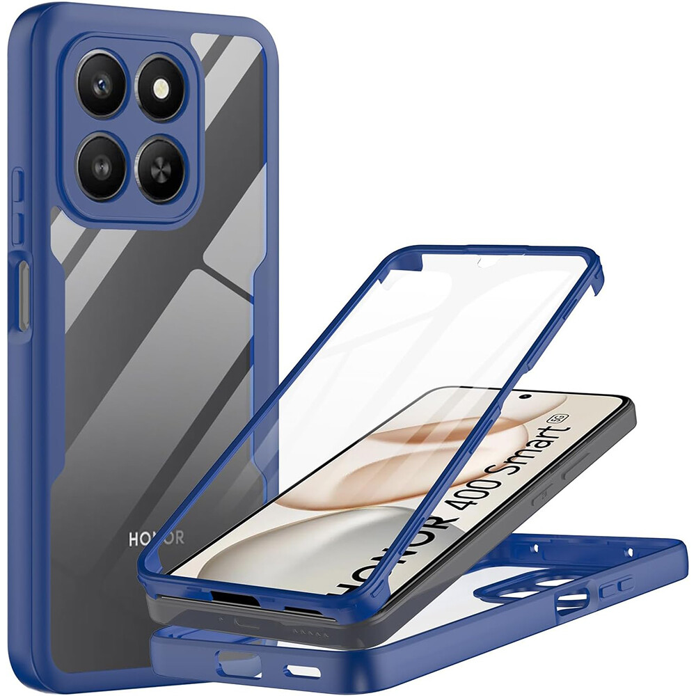 Techsuit ColorVerse 360 + ochrana displeje pro Honor 400 Smart 5G modrý