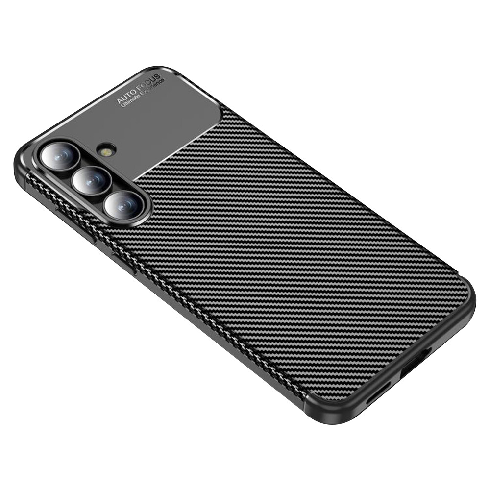Techsuit CarbonFiber Samsung Galaxy S25 FE černý