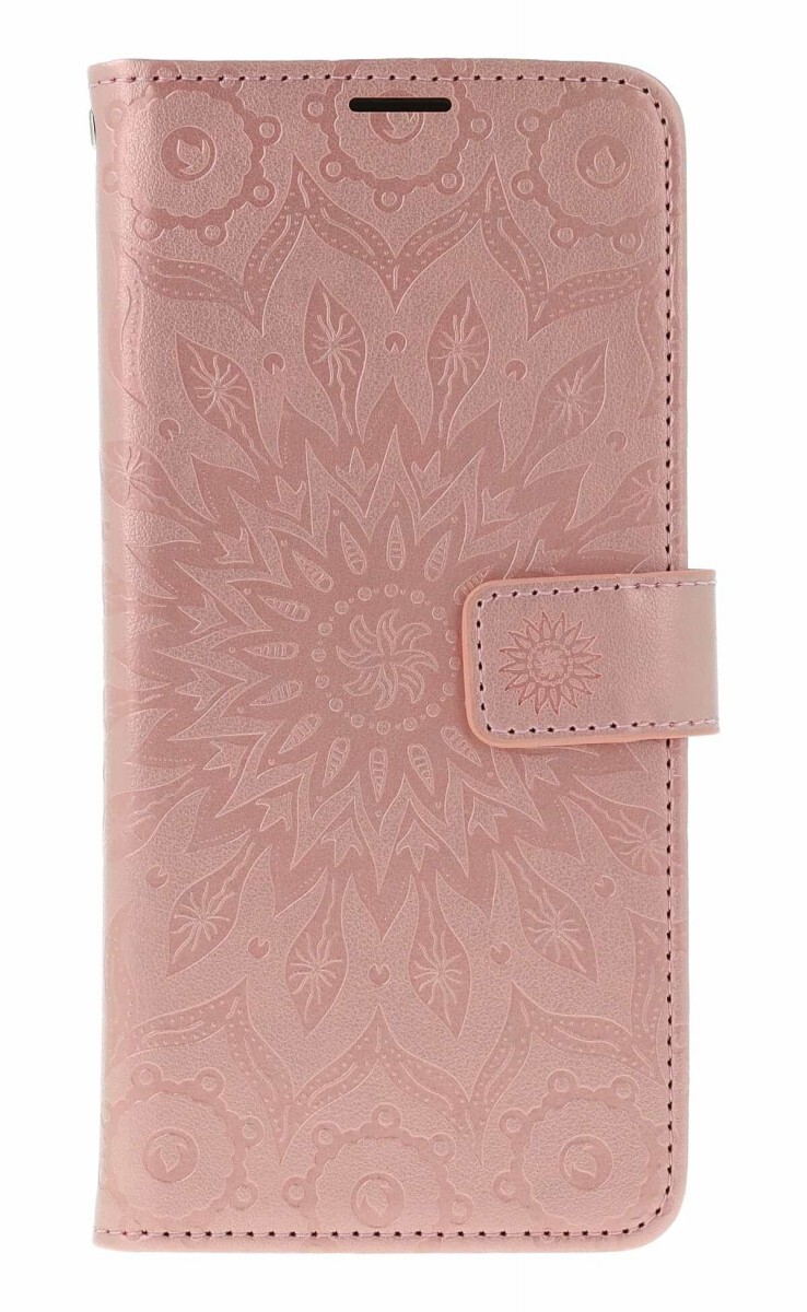 Pouzdro MEZZO Xiaomi Redmi Note 14 Pro knížkové Mandala růžová 166632
