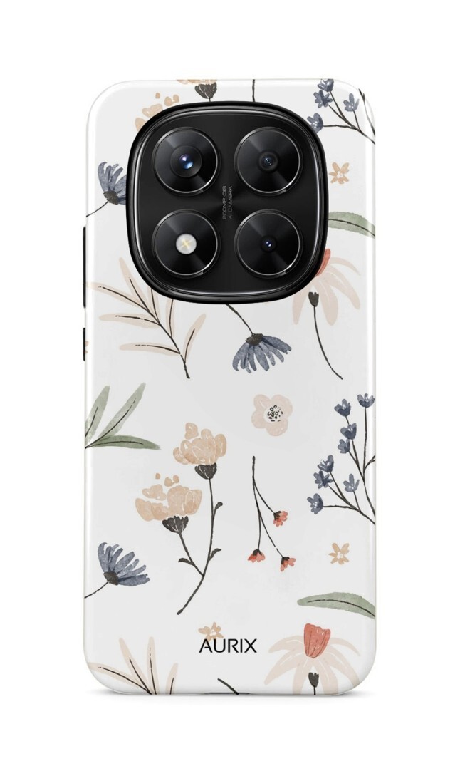 Kryt AURIX Xiaomi Redmi Note 14 Pro 5G pevný Floral Fantasy 136526