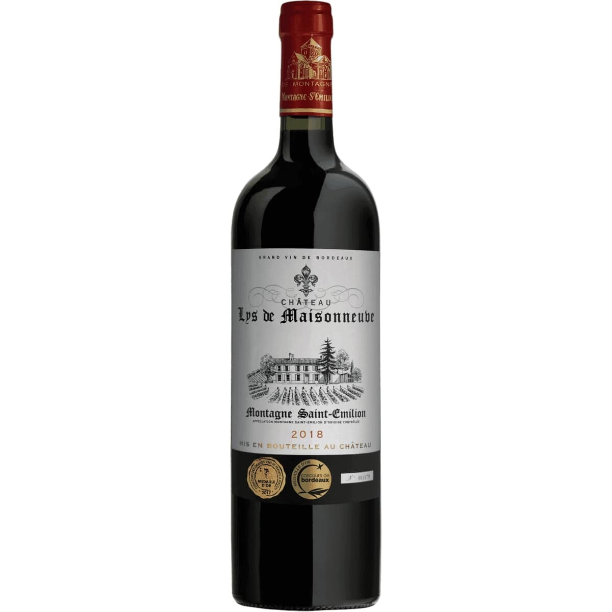 Château Lys de Maisonneuve 2016 Montagne-Saint-Émilion, Bordeaux