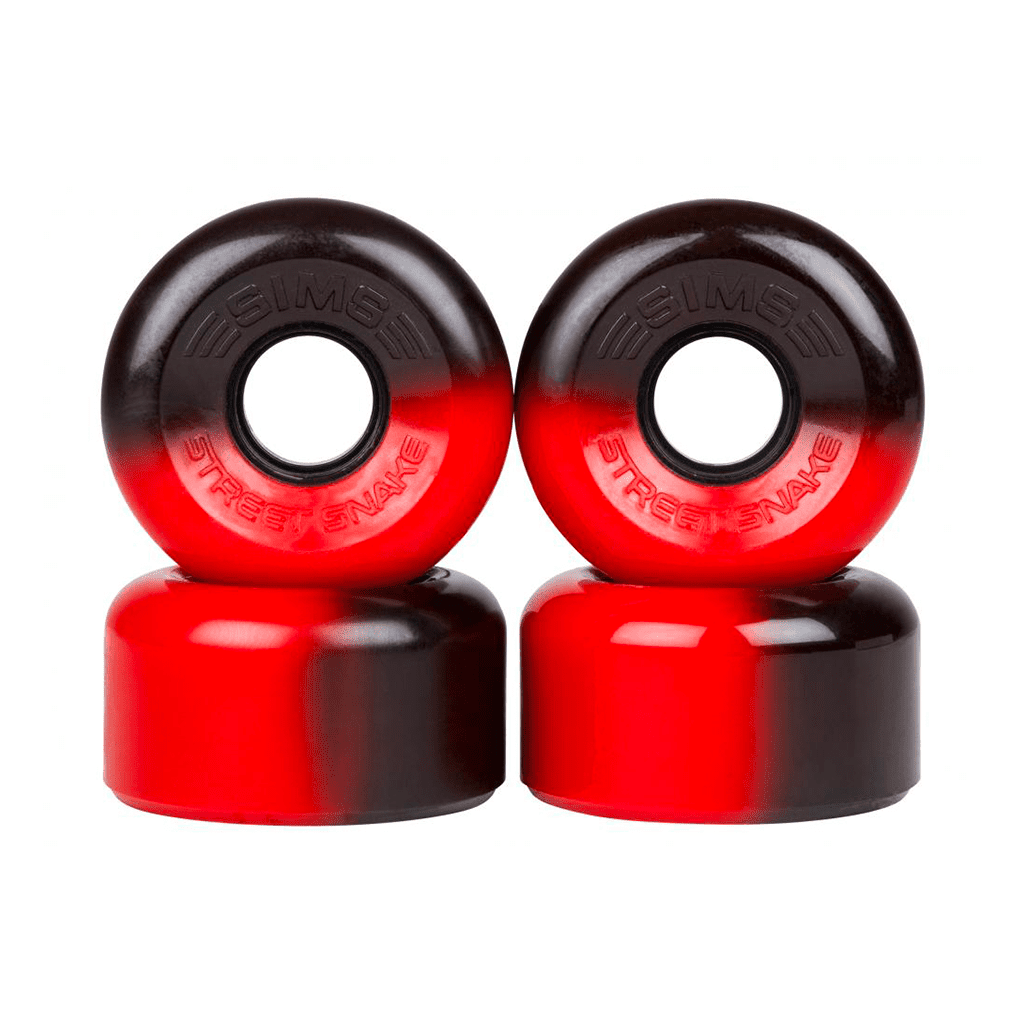 Sims - Street Snakes 2tone 62mm 78a (sada 4 koleček) - Black/Red