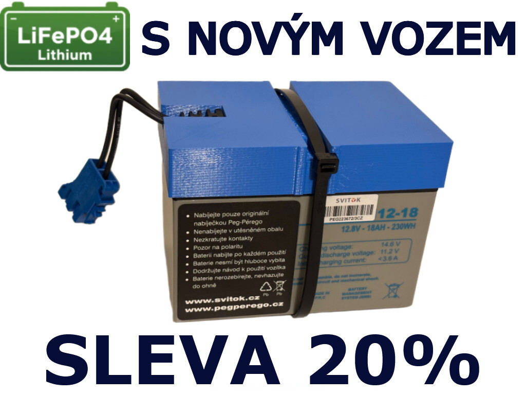 Přiobjednávka 12,8V/18Ah LiFePO4 baterie