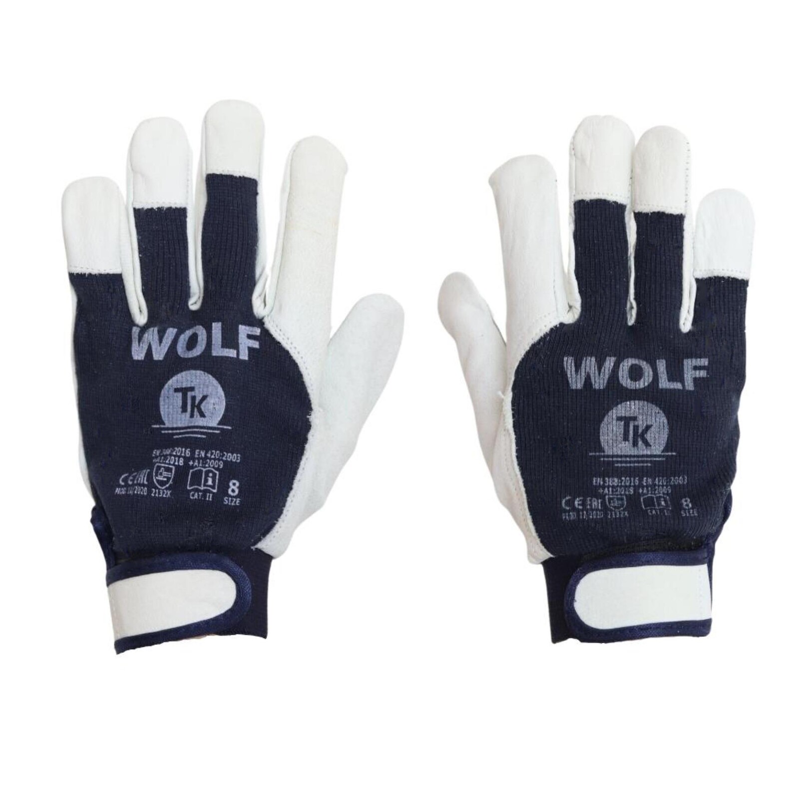 Rukavice TK Wolf - navy, vel. 9