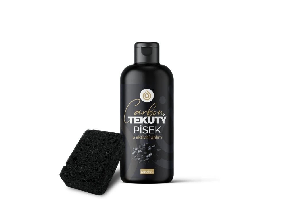 Nanolab Tekutý písek s aktivním uhlím