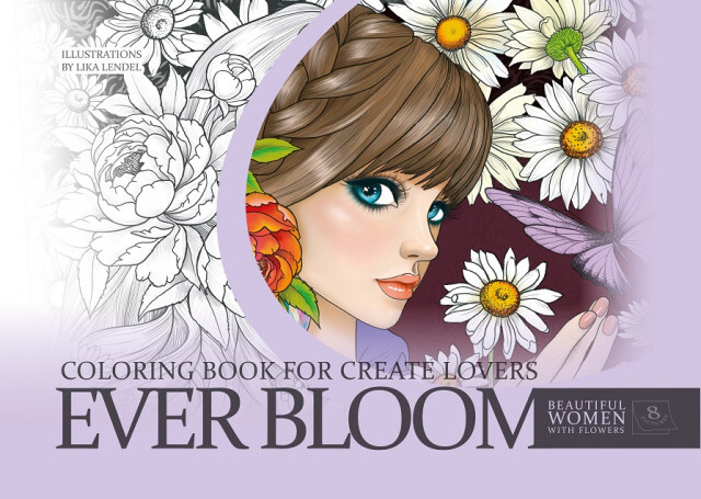 Ever Bloom, antistresové omalovánky, Company Fresh