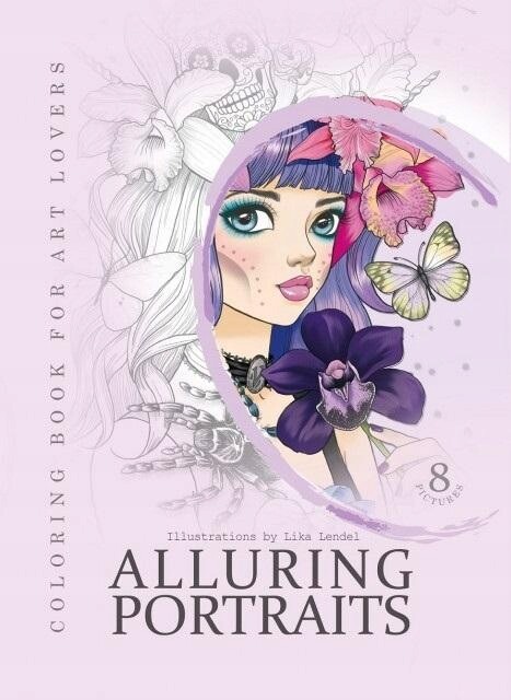 Alluring Portraits, antistresové omalovánky, Company Fresh