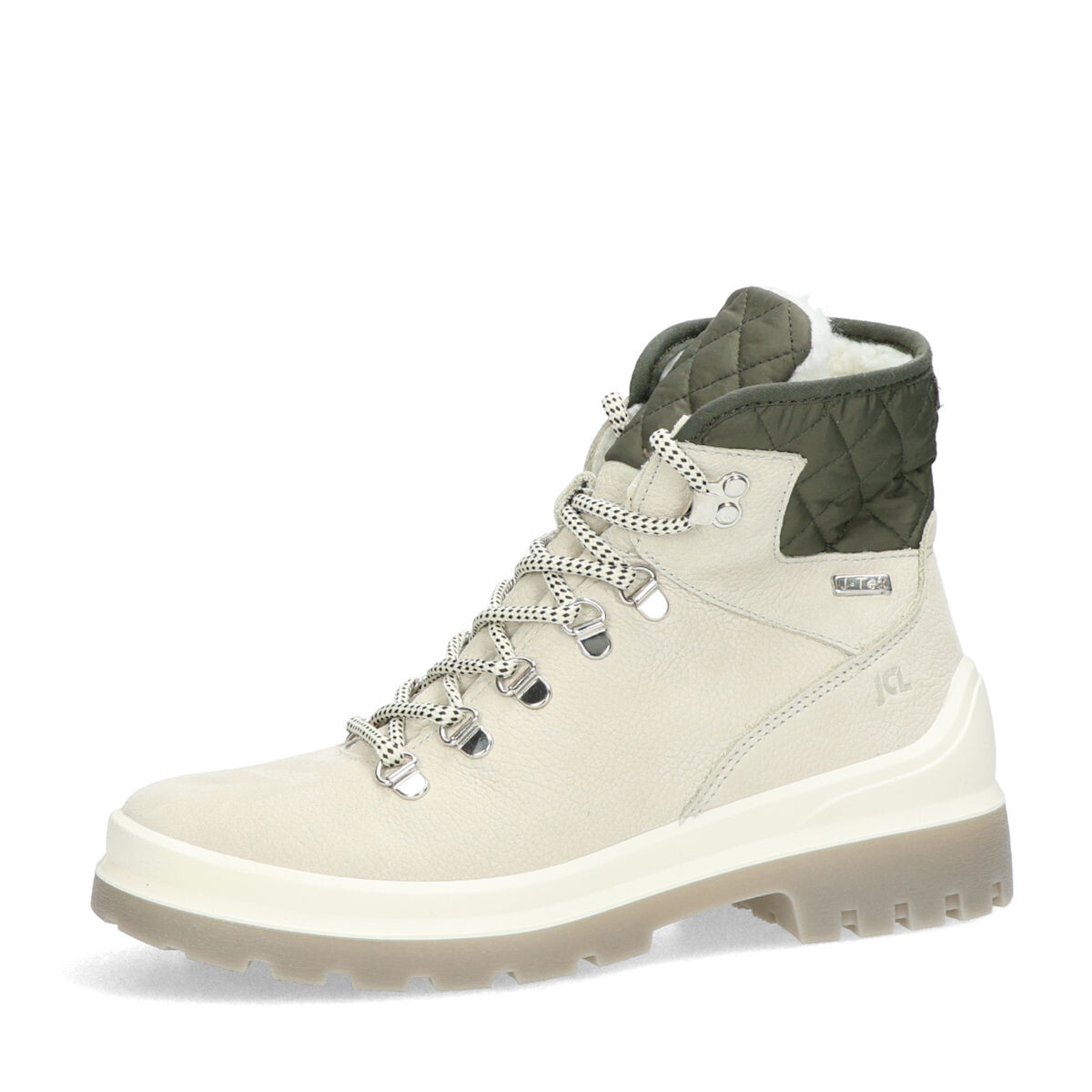 M&G dámské nubukové kotníkové boty - béžové - 36