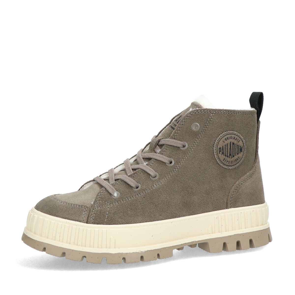 Palladium dámské zimní kotníkové boty - šedohnědé - 37