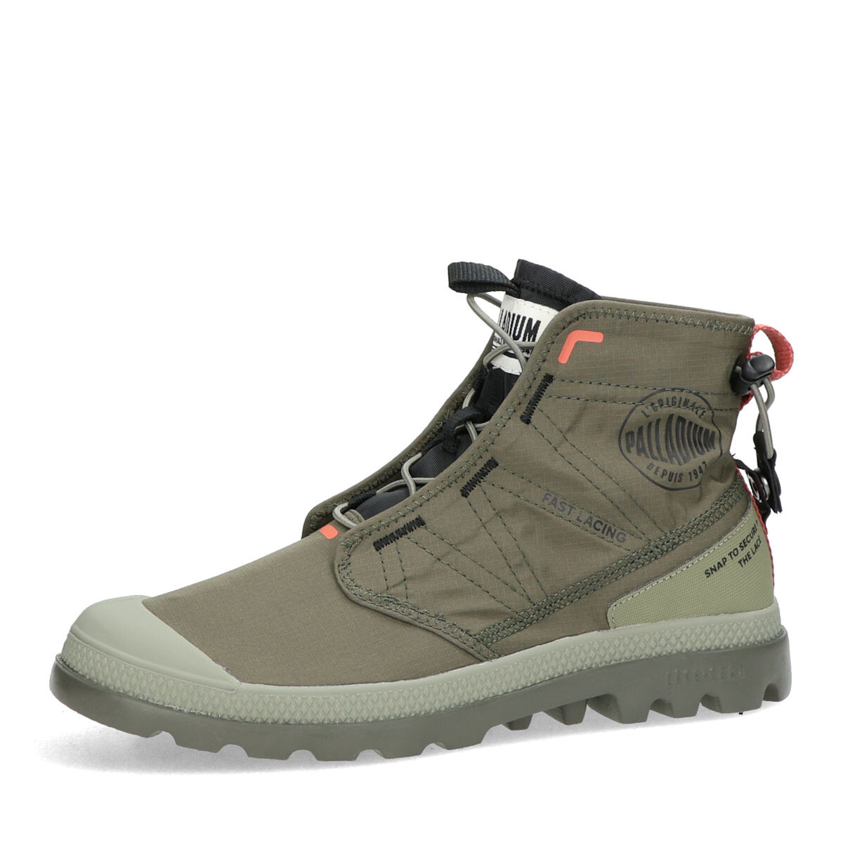 Palladium pánské stylové kotníkové boty - olivové - 41