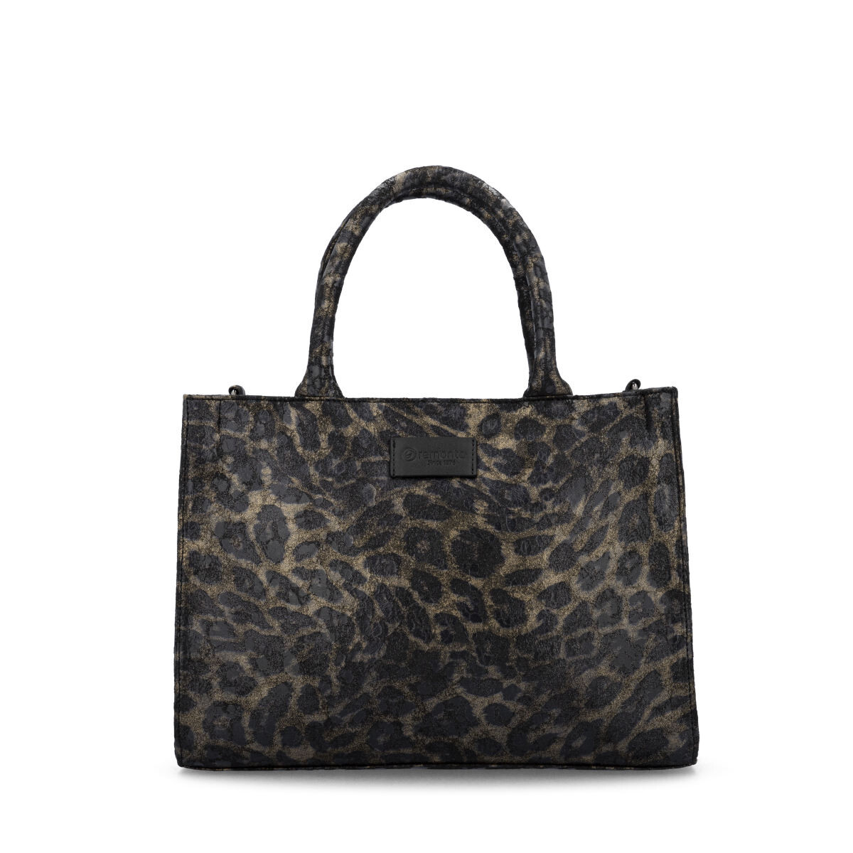 Remonte dámská stylová kabelka - černo zlatá - One size