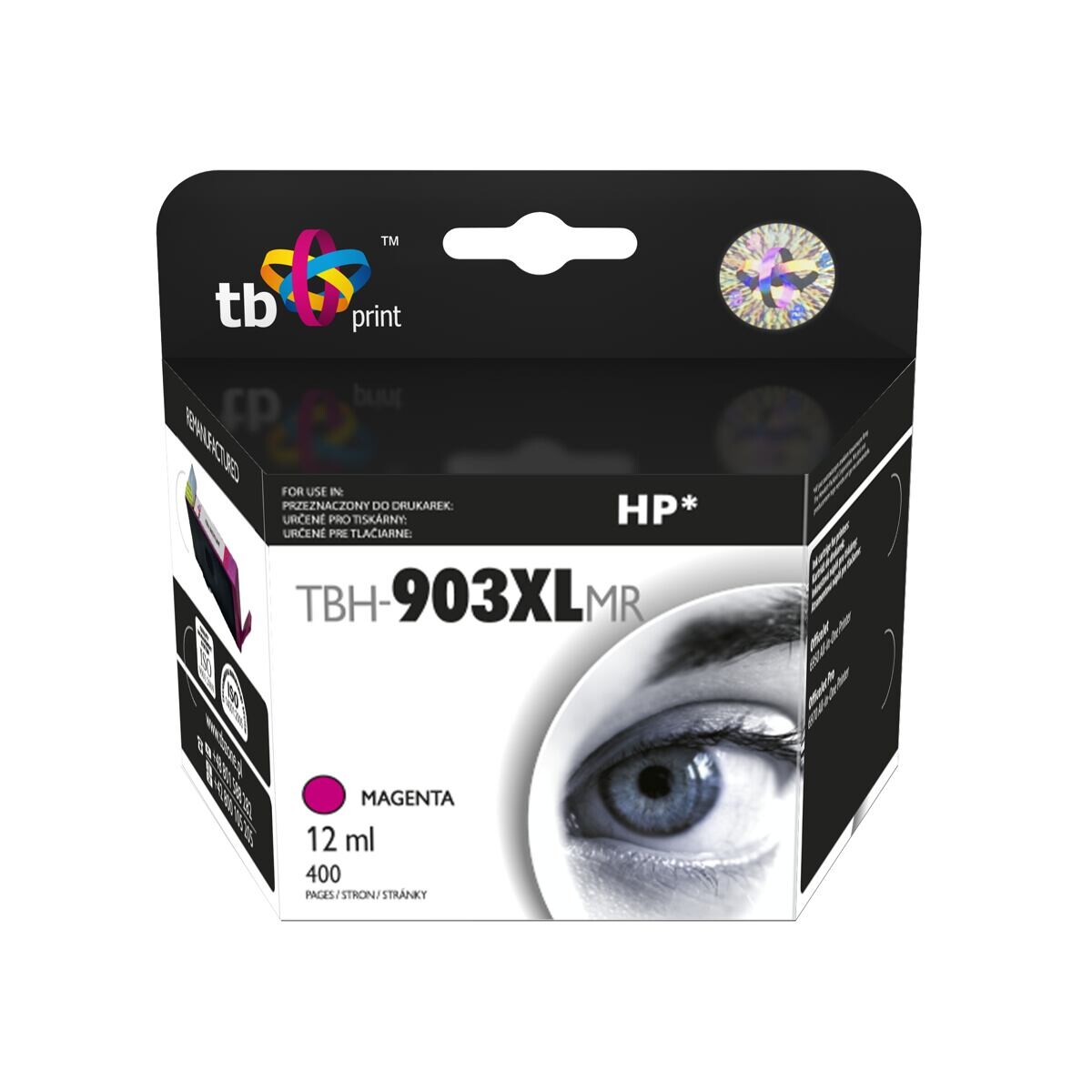 Ink. kazeta TB kompat. s HP OJ 6950, Magenta, ref TBH-903XLMR