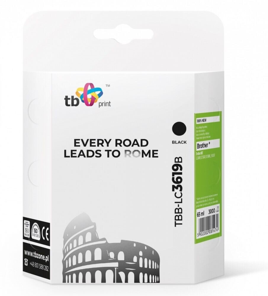 Ink. kazeta TB kompat. s Brother MFC-J2330DW Černá TBB-LC3619B