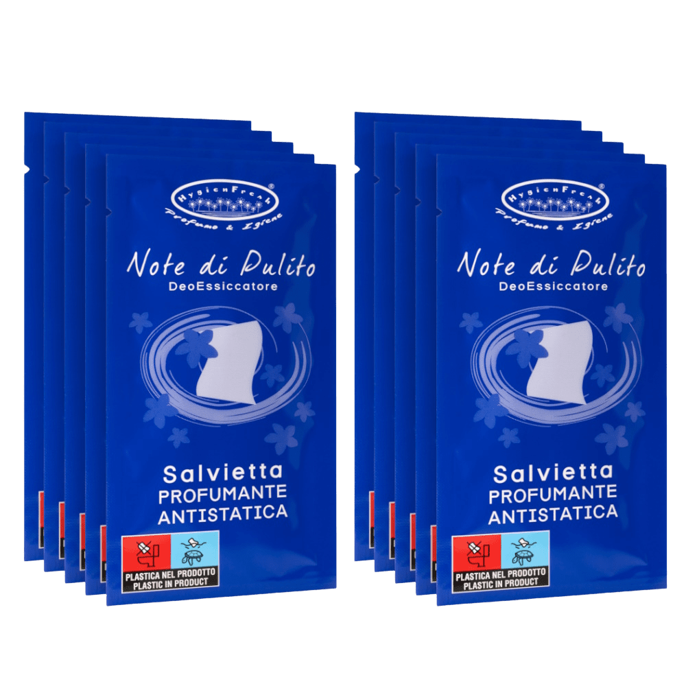 HYGIENFRESH Antistatické parfémované ubrousky do sušičky s vůní Note di pulito 10 ks