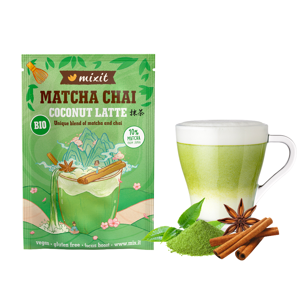 MIXIT BIO Matcha Chai Coconut Latte 125 g