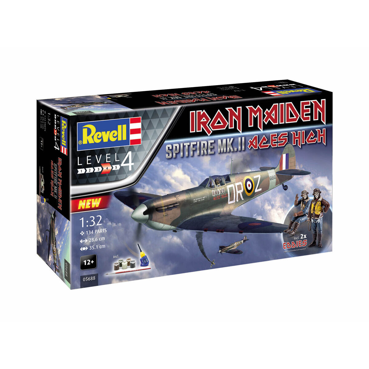 Revell Gift-Set letadlo 05688 - Spitfire Mk.II 