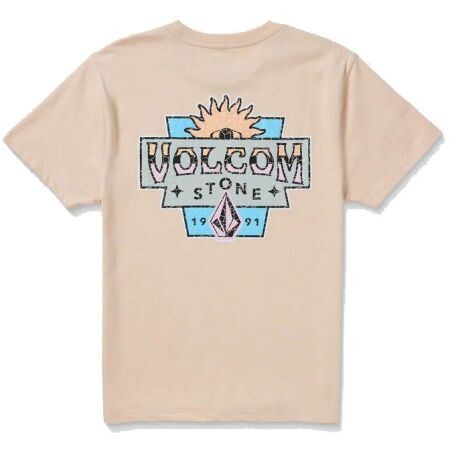 Triko Volcom Bb Sure Thing S/S Kids - Béžová - L
