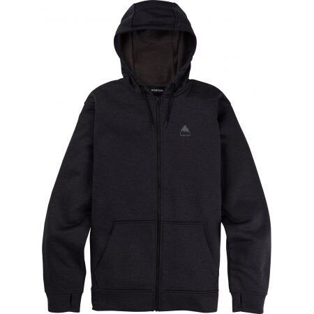 Mikina Burton Oak Full-Zip Hoodie - Černá - M