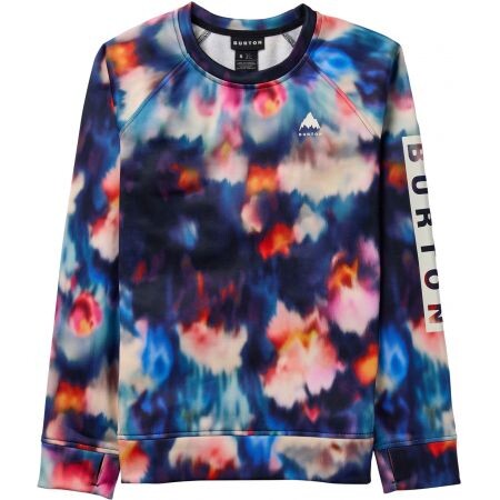 Mikina Burton Oak Crewneck Fleece Wms - Modrá - L