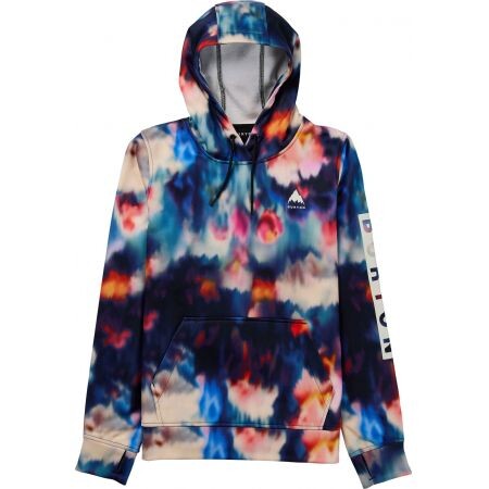 Mikina Burton Oak Pullover Hoodie Wms - Modrá - L