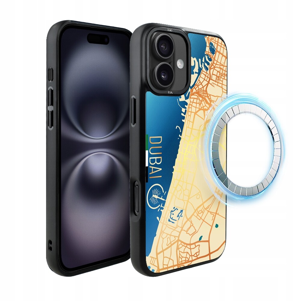 Pouzdro Ibizu DropGuard Matt iPhone 16 Plus s MagSafe, Dubaj