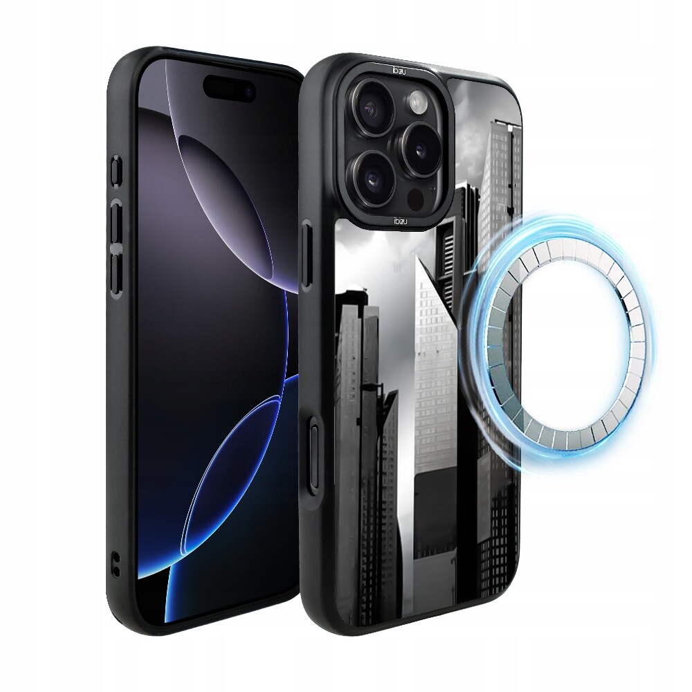 Pouzdro Ibizu DropGuard Matt iPhone 16 Pro s MagSafe, Manhattan