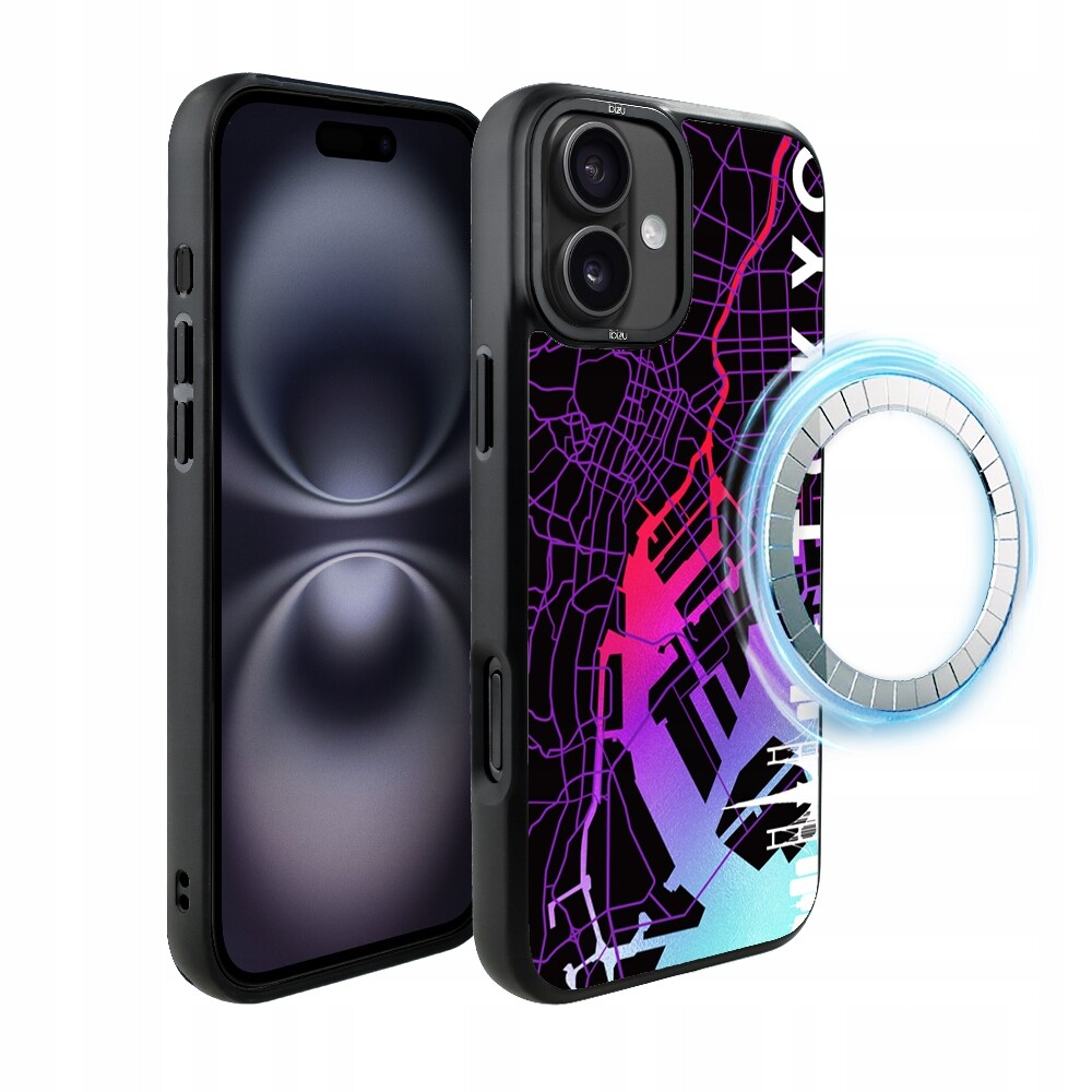 Pouzdro Ibizu DropGuard Matt iPhone 16 od MagSafe, Tokio