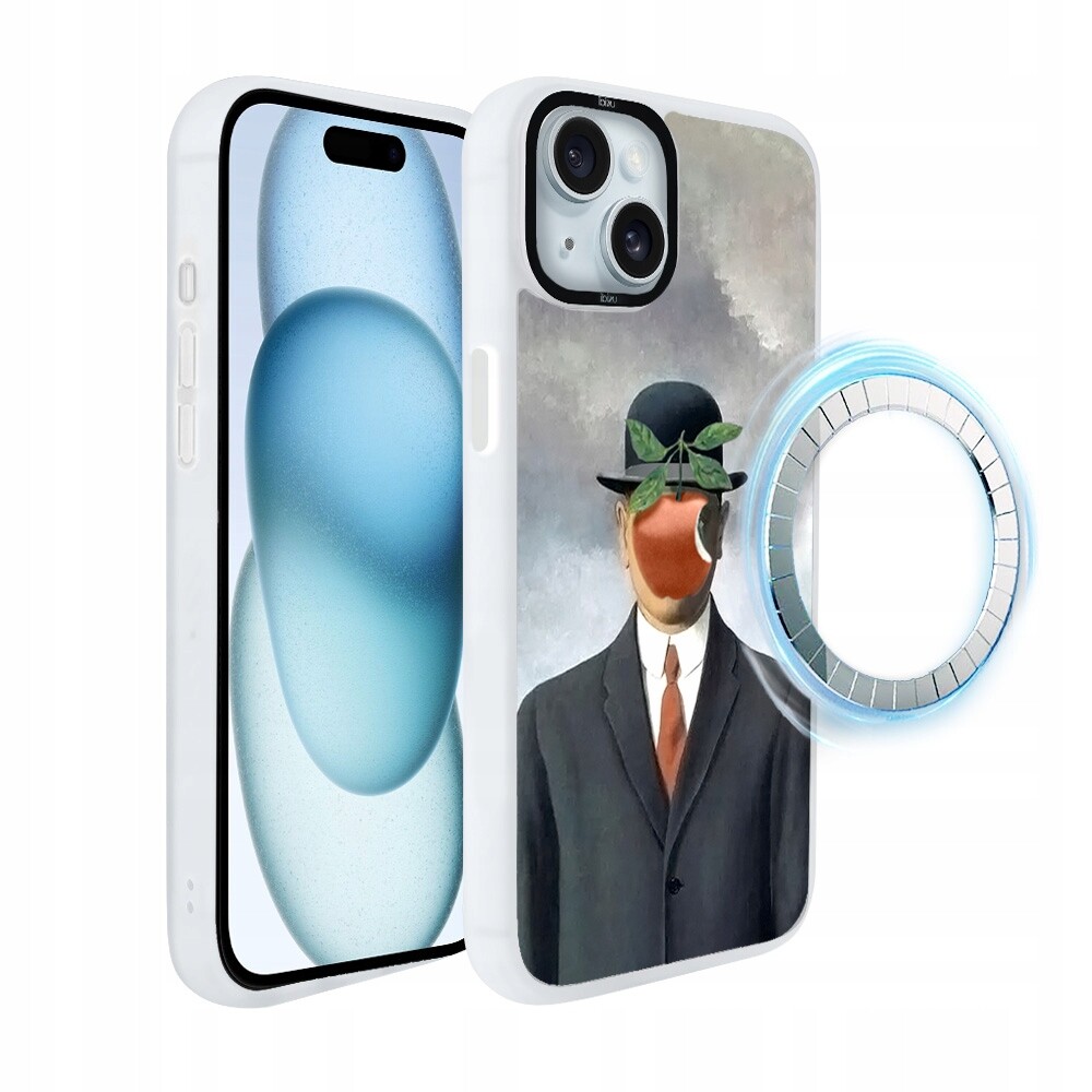 Pouzdro pro iPhone 15 Plus Ibizu DropGuard Matt s MagSafe, syn člověka