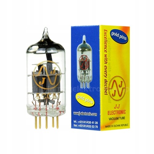 ECC81 12AT7 JJ-Electronic Gold
