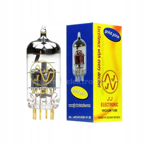 ECC82/12AU7 JJ-Electronic Gold